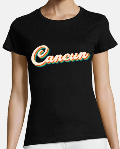 Tee-shirt millésime cancún 000004
