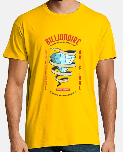 Tee-shirt milliardaire