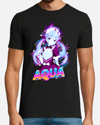 Minato aqua hololive vtuber t-shirt | tostadora