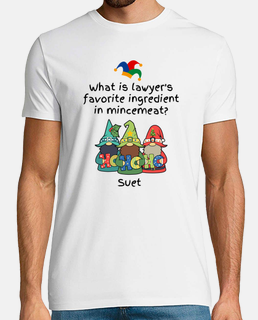 Lawyer's Mince Pie Joke Apparel