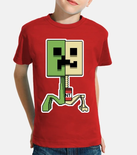 Ropa Minecraft Boom Creeper