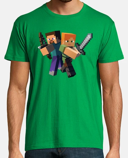Camiseta Minecraft Combat (HOMBRE)
