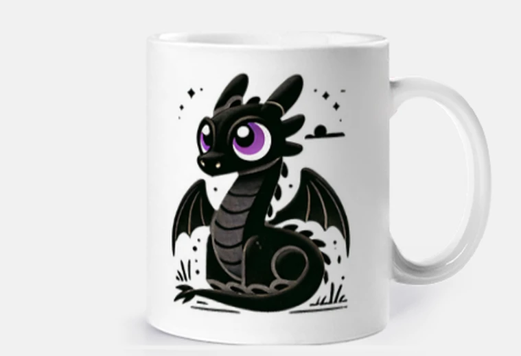 Taza Minecraft Ender Dragon Taza