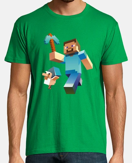 Playera Minecraft Steve