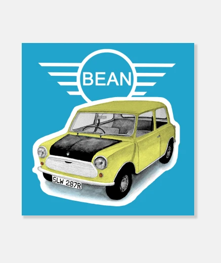 Wall mini mr bean