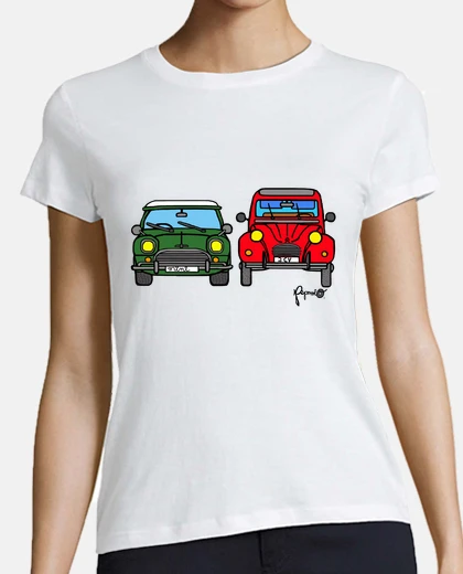 Tee-shirt mini vs 2cv