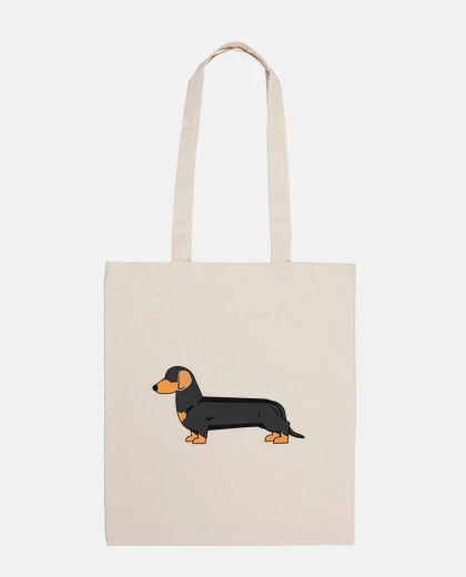 Bag minimalist dachshund