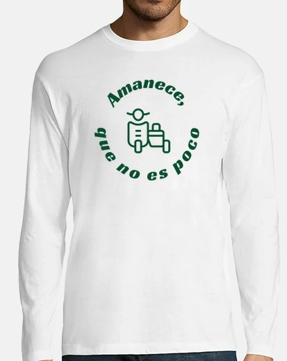 T-shirt minimalist dawn