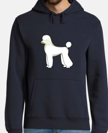 Hoodie minimalist poodle