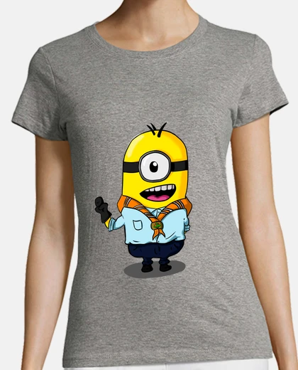 T-shirt minion piume