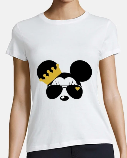 T-shirt minnie m che c39entra regina