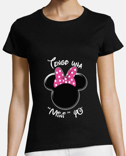 Camiseta Minnie Yo Letras blancas