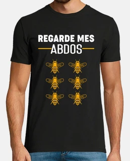 mira mis abdominales de abeja