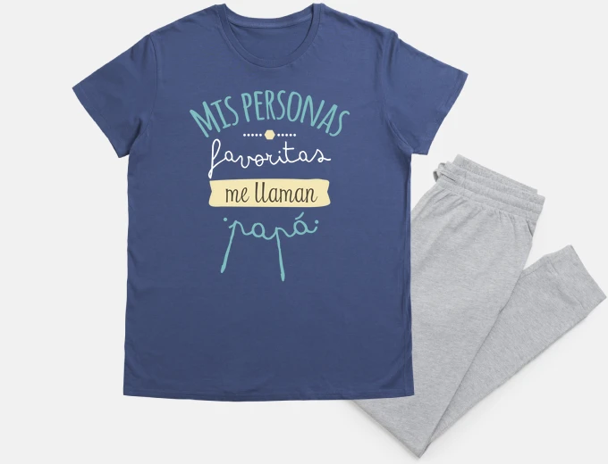Pijama Mis Personas Favoritas Me Llaman Papá regalos día del padre