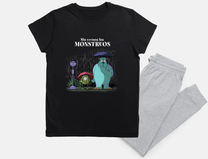 Pijama Mis vecinos los monstruos