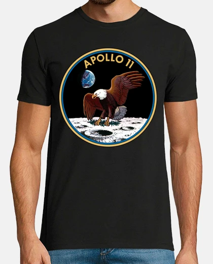 Camiseta Misión Apollo 11 insignia