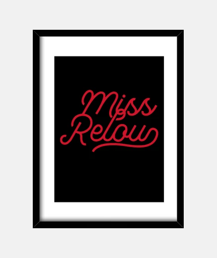 Cadre miss relou