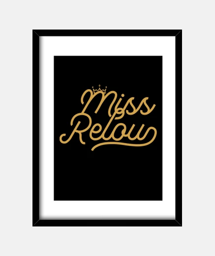 Cadre miss relou humour