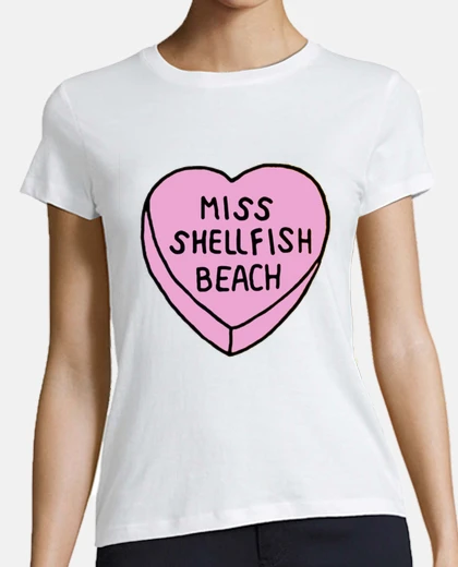 Playera miss shelfish beach