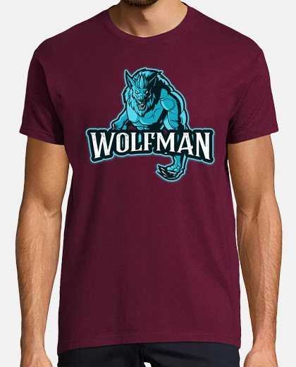 T-shirt miti - uomo lupo
