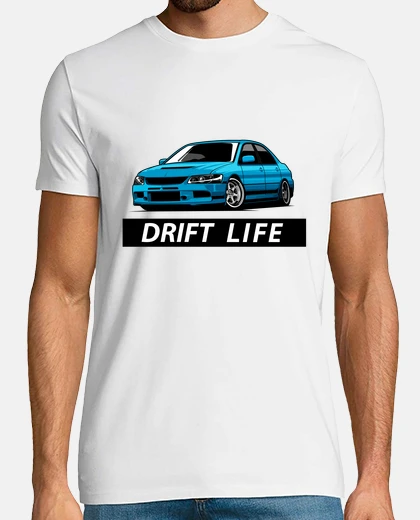 T-shirt mitsubishi evolution drift life tuning 