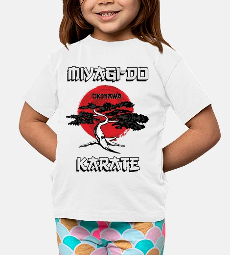 Kids miyagi do karate red