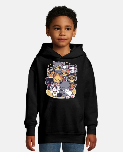 Kids miyazaki cats
