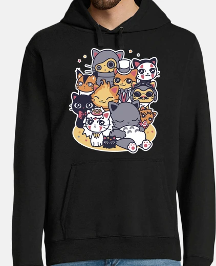 Sudadera Miyazaki cats
