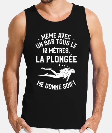 Tee-shirt Mme Avec Un Bar Tous Le 10 Metres La