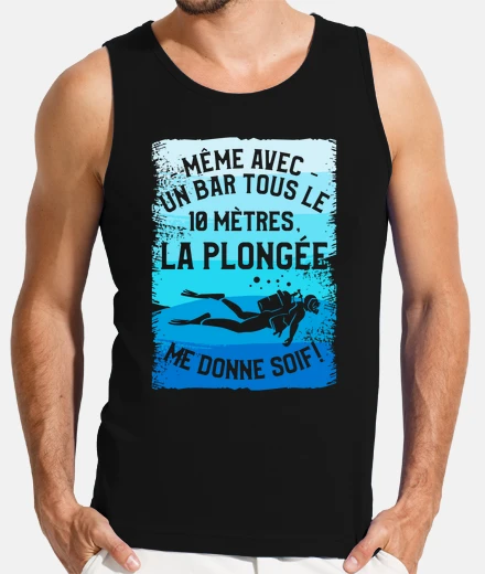 Tee-shirt Mme Avec Un Bar Tous Le 10 Metres La
