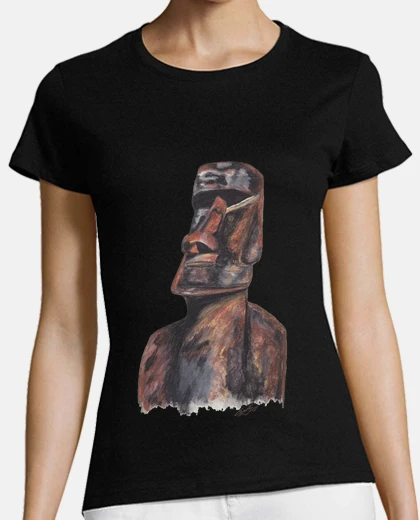 Tee-shirt moai