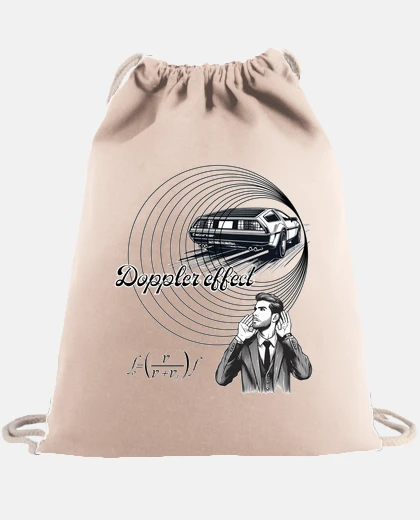 Bolsa MOCHILA DOPPLER EFFECT DELOREAN ONDAS