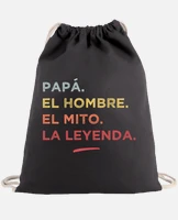 Mochila saco con cuerdas papá el hombre