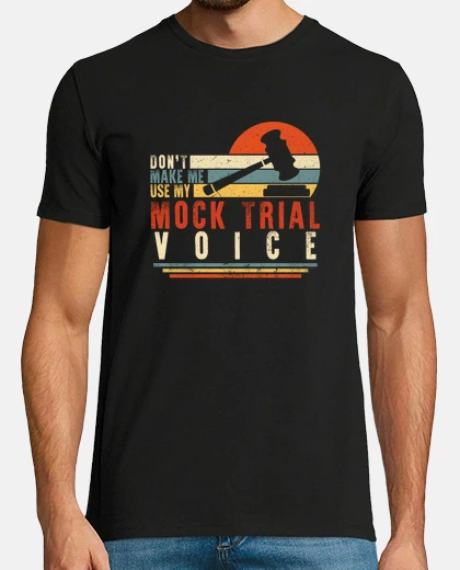T-shirt mock trial voice shirt mock trial tshirt future lawyers gift funny law student law school gift lawye