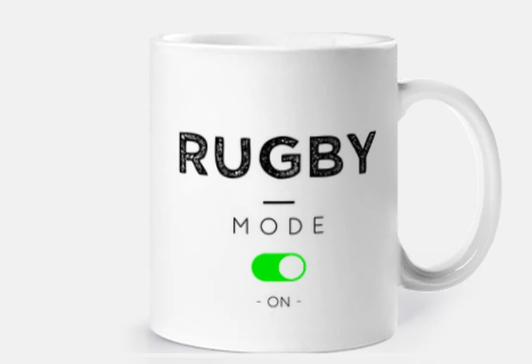 Tazza modalità rugby attiva