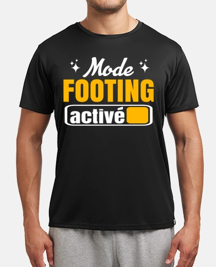 Tee-shirt Mode footing activé humour sport courir