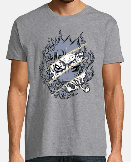 Tee-shirt mode ninja sennin - avec dessin au trai