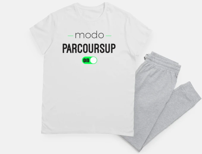 Pyjama mode parcoursup activé