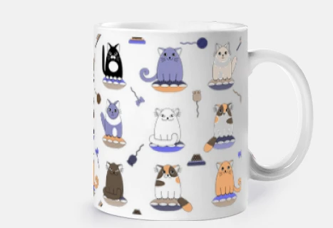modèle de chats kawaii