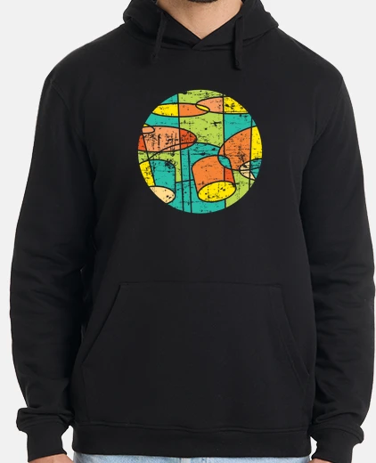 Hoodie modern colorful drum set