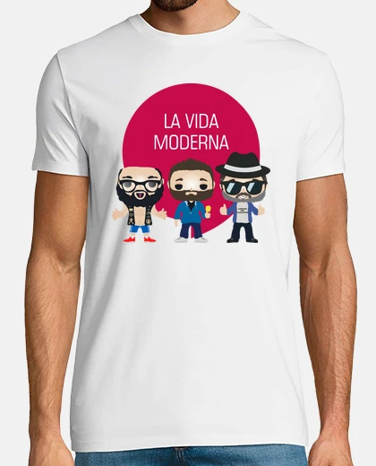 T-shirt modern pop life