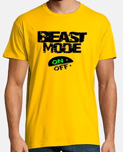 Camiseta modo bestia