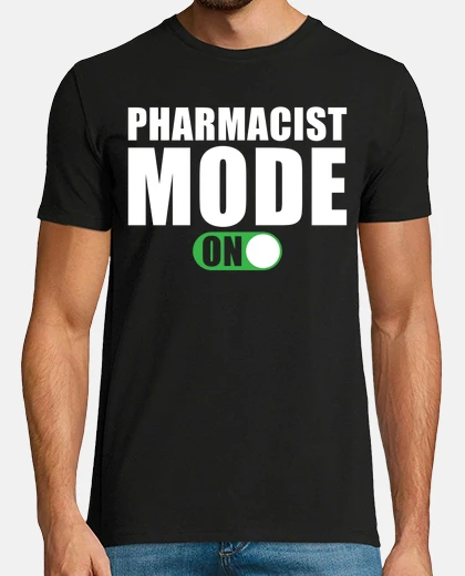Camiseta modo farmacéutico en regalo divertido d