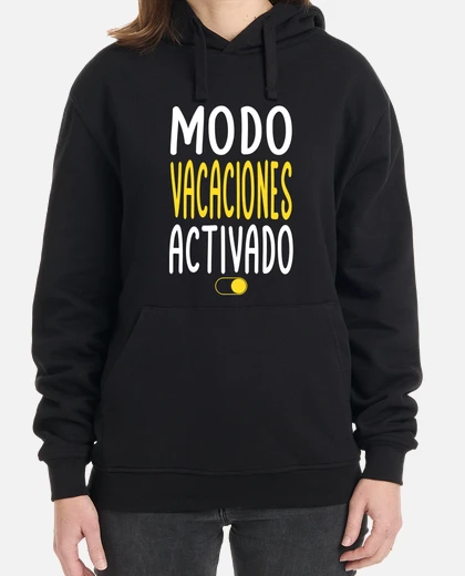 Sudadera modo vacaciones activado regalo origina laTostadora