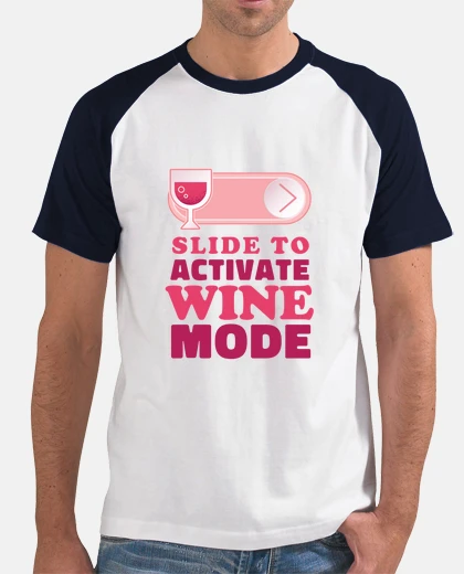 Camiseta modo vino