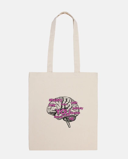 Sac moi and toi, sac en tissu, couleur naturelle
