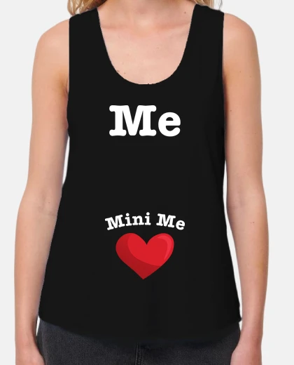 Tee-shirt moi mini moi, enceinte - fête des mères