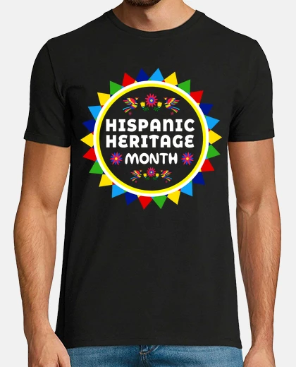 Tee-shirt Mois du patrimoine hispanique Hispaniqu