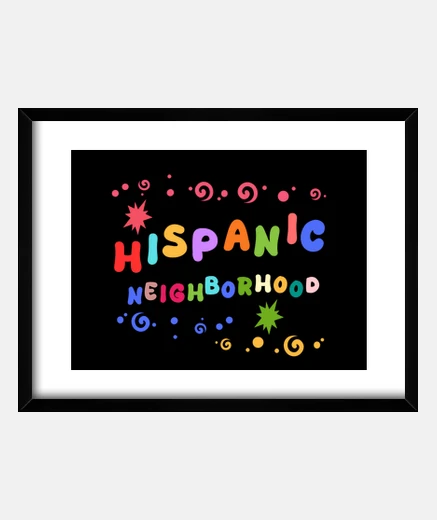 Cadre Mois du patrimoine hispanique latino sa