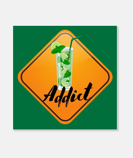 Wall mojito addict